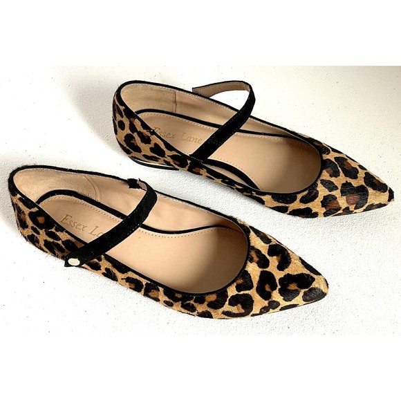 Leopard Flats Essex Lane Ballet Flat Essex Lane El-Jane Size Brown